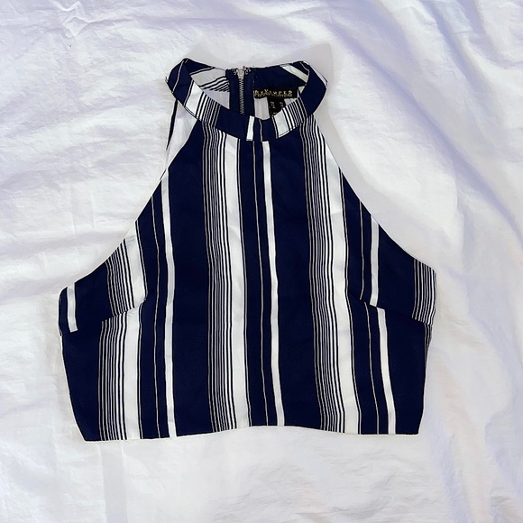 Stripes Crop Top - Picture 1 of 2